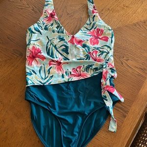 High Waist Underwire One Piece